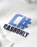 Cash Only Numeric Pullover Hood, Ash