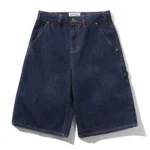 Cash only Point Denim Shorts, Raw Denim