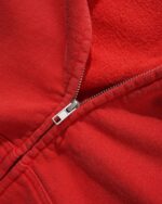 Cash Only Protocol Zip-Thru Hood, Washed Red