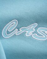 Cash Only Ripstop Logo Applique Pullover Hood, Sky