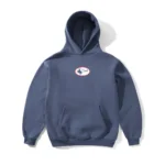 Cash Only Rodeo Pullover Hood, Lead Blue