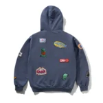 Cash Only Service Zip-Thru Hood, Washed Stone Navy