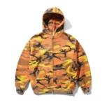 Cash Only Strip Zip-Thru Hood, Fall Camo
