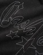 Cash Only Strip Zip-Thru Hood, Washed Black